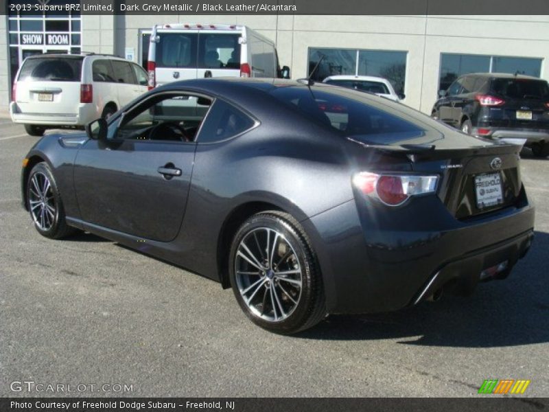Dark Grey Metallic / Black Leather/Alcantara 2013 Subaru BRZ Limited