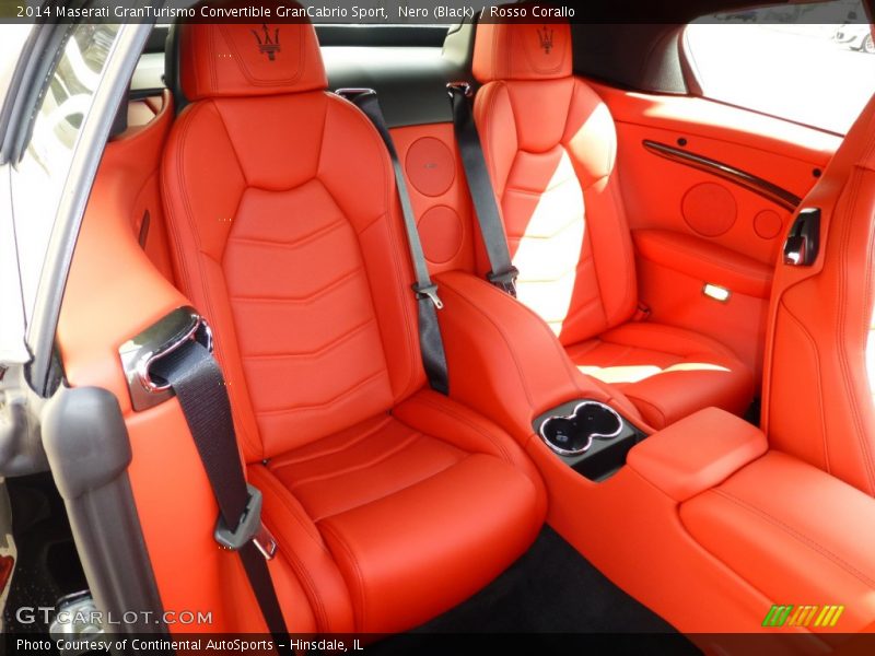 Rear Seat of 2014 GranTurismo Convertible GranCabrio Sport