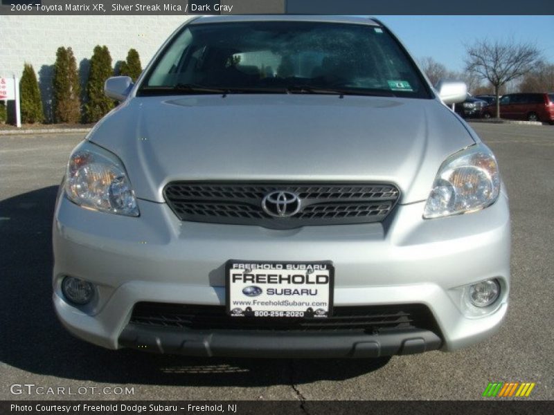 Silver Streak Mica / Dark Gray 2006 Toyota Matrix XR