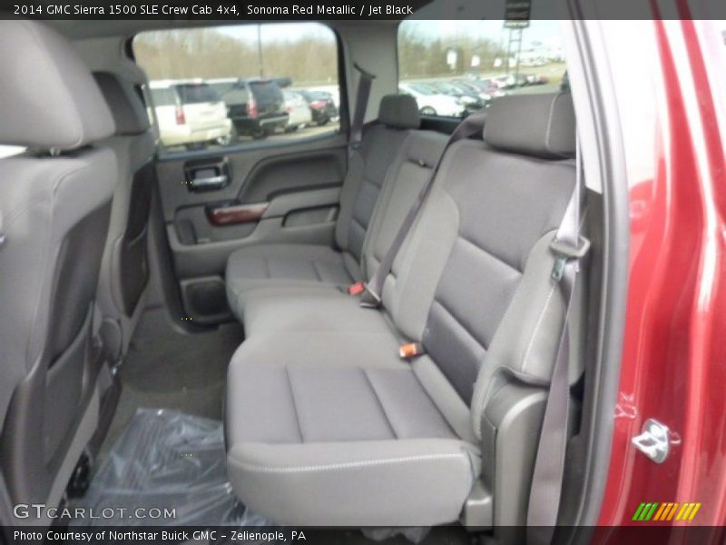 Sonoma Red Metallic / Jet Black 2014 GMC Sierra 1500 SLE Crew Cab 4x4