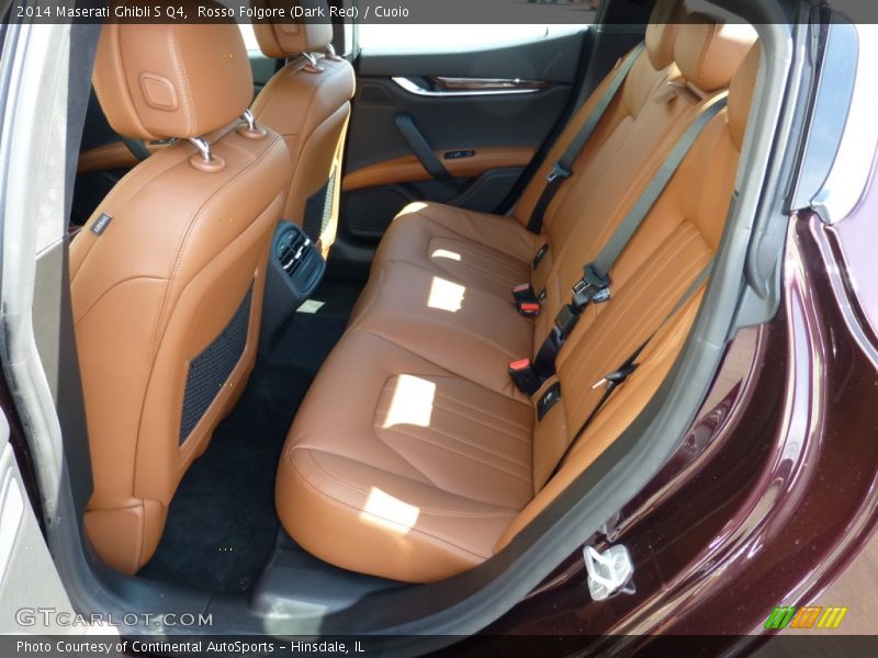 Rear Seat of 2014 Ghibli S Q4