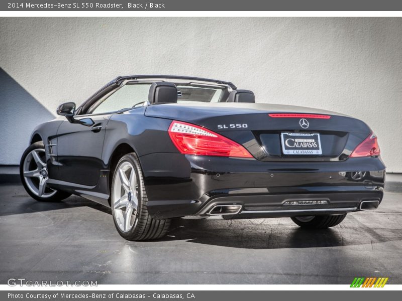Black / Black 2014 Mercedes-Benz SL 550 Roadster