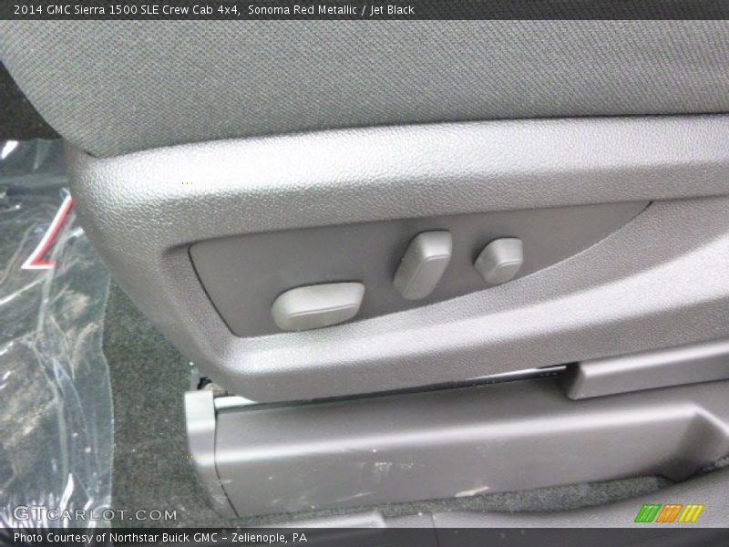 Sonoma Red Metallic / Jet Black 2014 GMC Sierra 1500 SLE Crew Cab 4x4