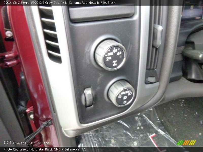 Sonoma Red Metallic / Jet Black 2014 GMC Sierra 1500 SLE Crew Cab 4x4