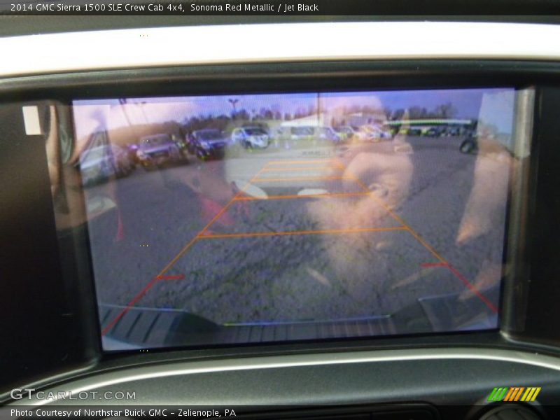 Sonoma Red Metallic / Jet Black 2014 GMC Sierra 1500 SLE Crew Cab 4x4