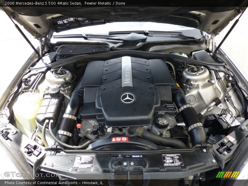  2006 S 500 4Matic Sedan Engine - 5.0 Liter SOHC 24-Valve V8