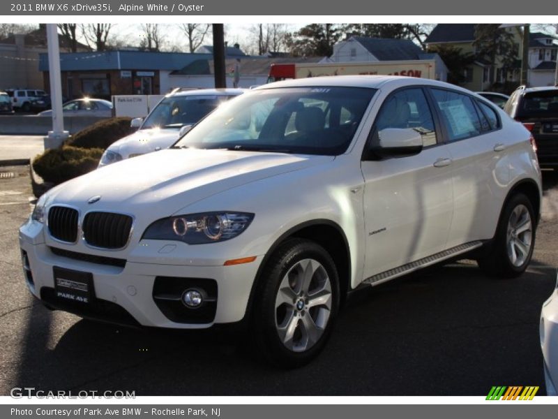 Alpine White / Oyster 2011 BMW X6 xDrive35i