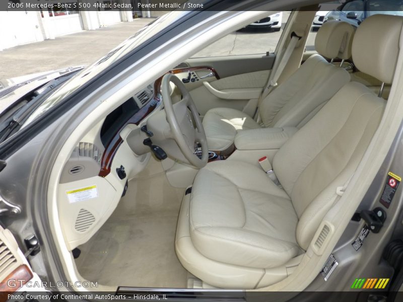  2006 S 500 4Matic Sedan Stone Interior