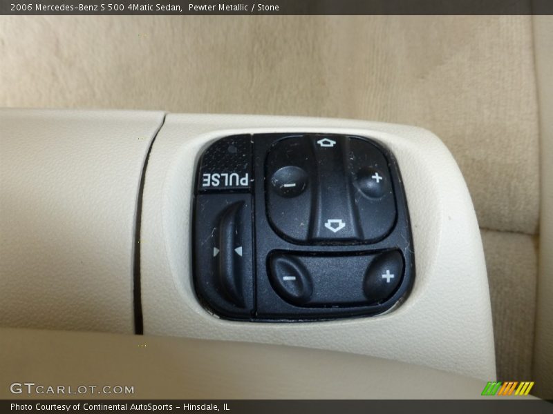 Pewter Metallic / Stone 2006 Mercedes-Benz S 500 4Matic Sedan