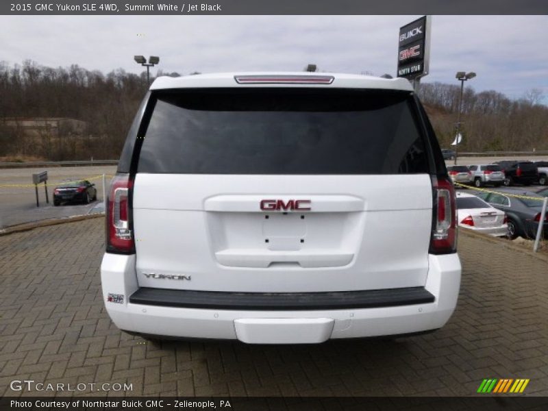 Summit White / Jet Black 2015 GMC Yukon SLE 4WD