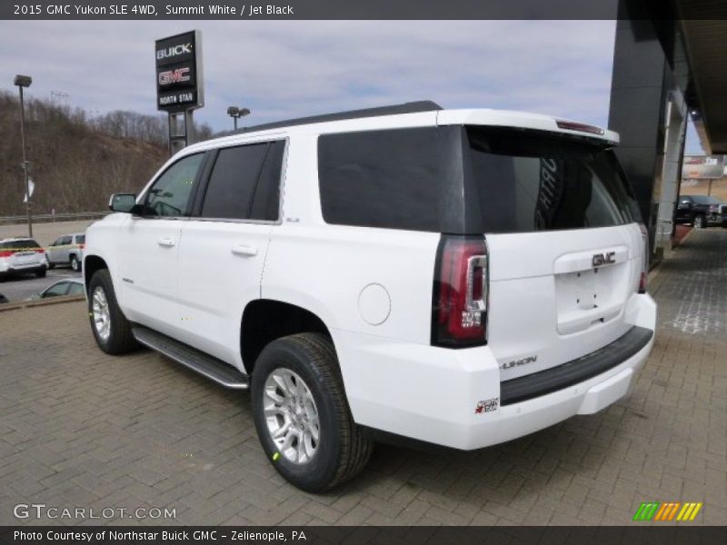 Summit White / Jet Black 2015 GMC Yukon SLE 4WD