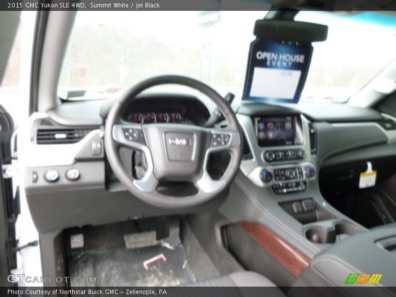 Summit White / Jet Black 2015 GMC Yukon SLE 4WD