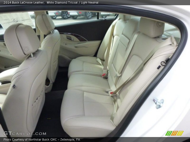 White Diamond Tricoat / Light Neutral 2014 Buick LaCrosse Leather