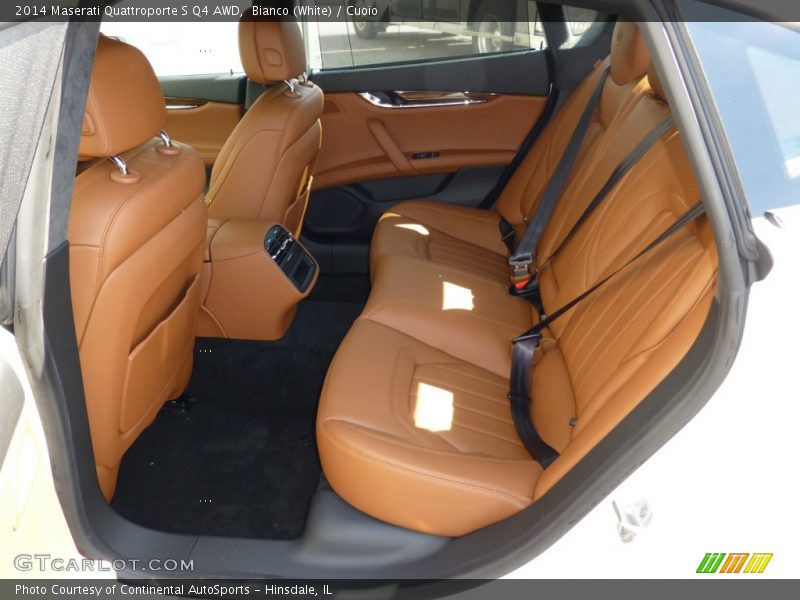 Rear Seat of 2014 Quattroporte S Q4 AWD