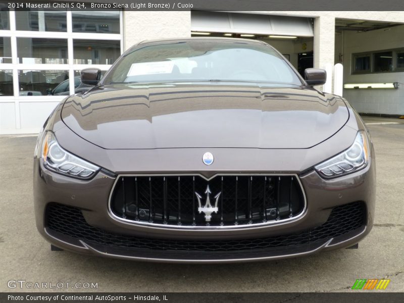Bronzo Siena (Light Bronze) / Cuoio 2014 Maserati Ghibli S Q4