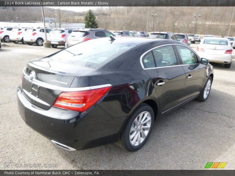 Carbon Black Metallic / Ebony 2014 Buick LaCrosse Leather