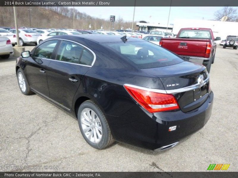 Carbon Black Metallic / Ebony 2014 Buick LaCrosse Leather