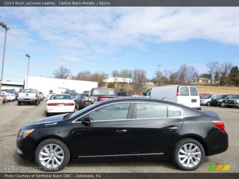 Carbon Black Metallic / Ebony 2014 Buick LaCrosse Leather