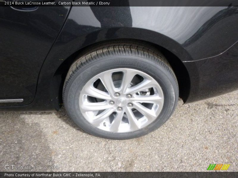 Carbon Black Metallic / Ebony 2014 Buick LaCrosse Leather