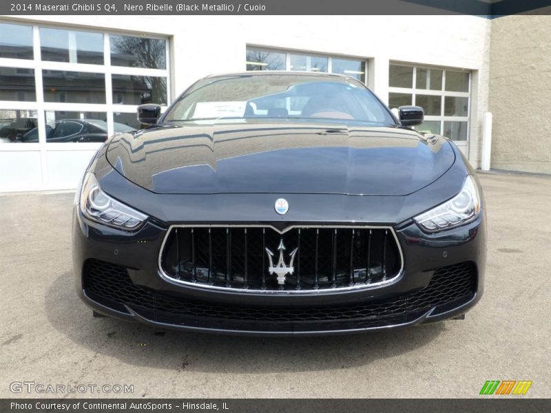 Nero Ribelle (Black Metallic) / Cuoio 2014 Maserati Ghibli S Q4