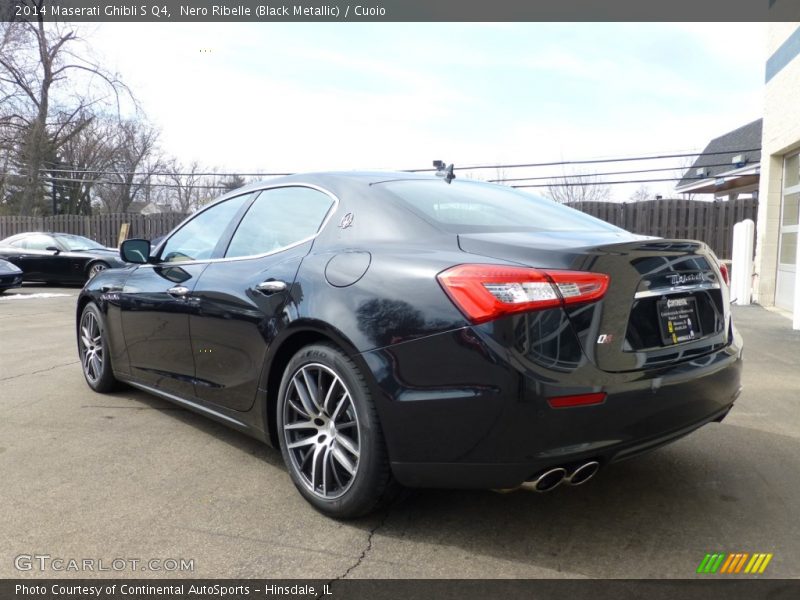Nero Ribelle (Black Metallic) / Cuoio 2014 Maserati Ghibli S Q4