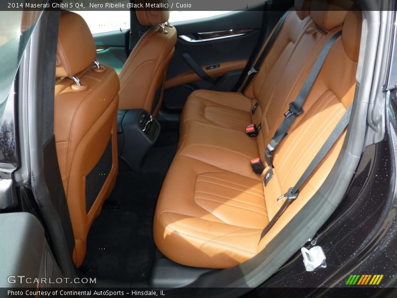 Nero Ribelle (Black Metallic) / Cuoio 2014 Maserati Ghibli S Q4