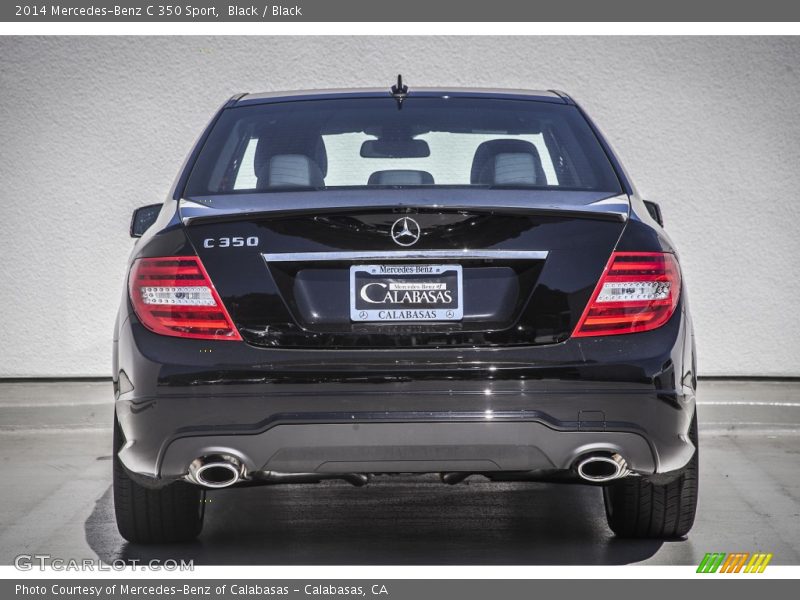 Black / Black 2014 Mercedes-Benz C 350 Sport