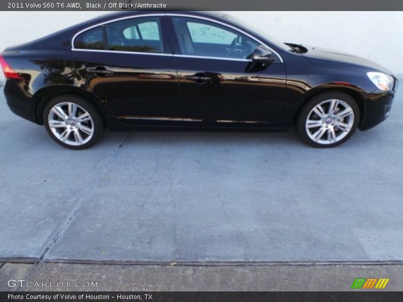 Black / Off Black/Anthracite 2011 Volvo S60 T6 AWD