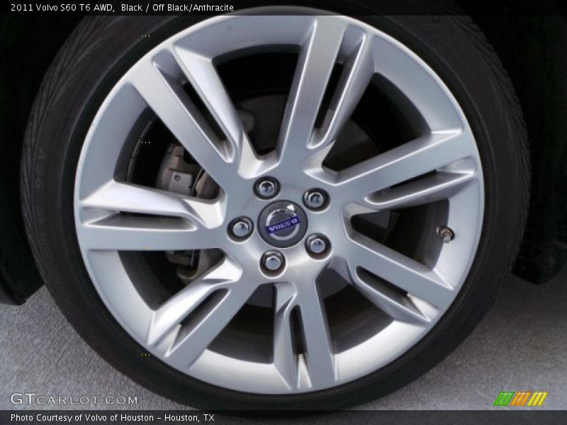Black / Off Black/Anthracite 2011 Volvo S60 T6 AWD