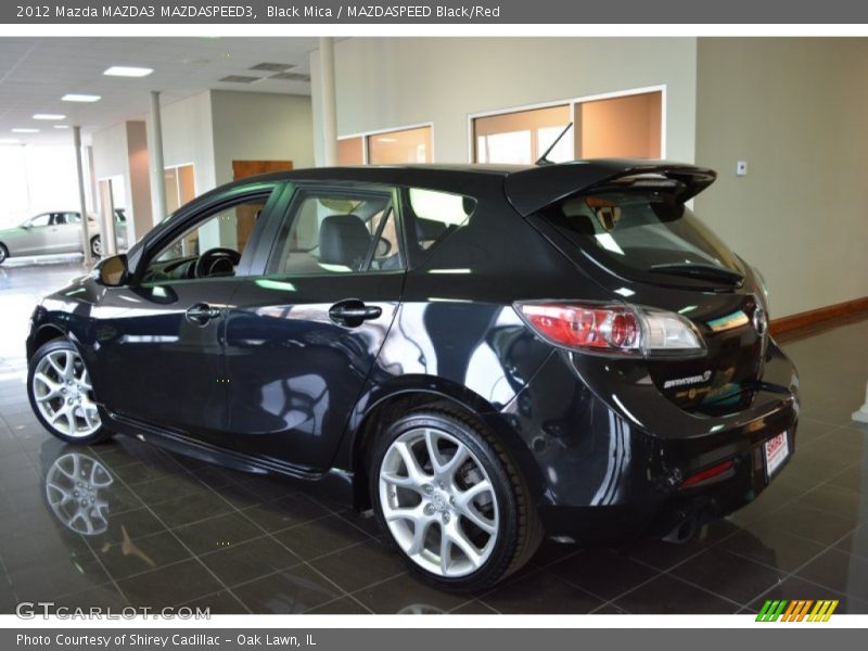 Black Mica / MAZDASPEED Black/Red 2012 Mazda MAZDA3 MAZDASPEED3