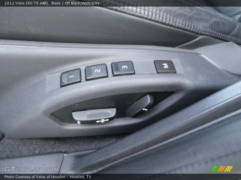 Black / Off Black/Anthracite 2011 Volvo S60 T6 AWD