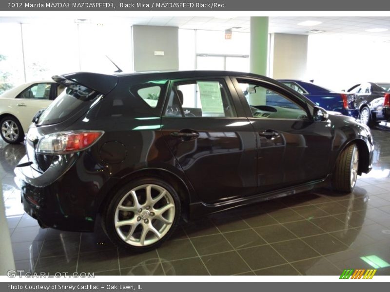 Black Mica / MAZDASPEED Black/Red 2012 Mazda MAZDA3 MAZDASPEED3