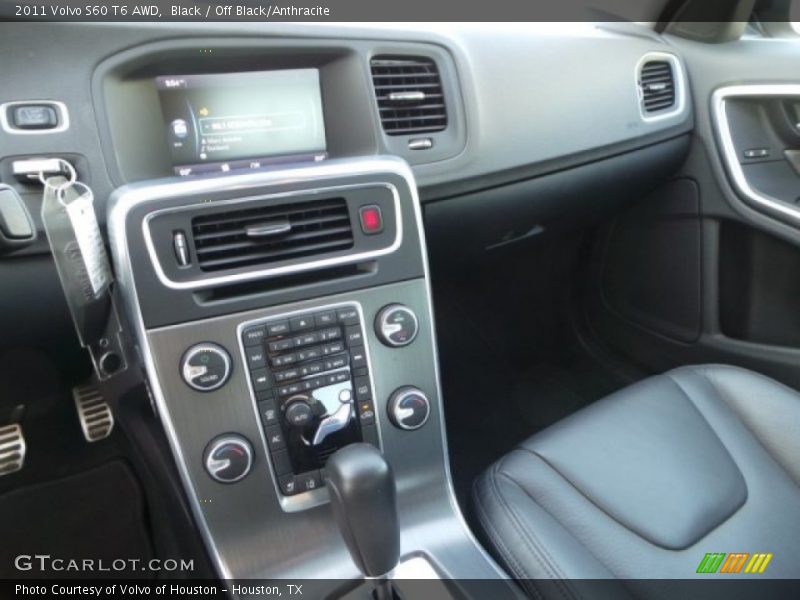 Black / Off Black/Anthracite 2011 Volvo S60 T6 AWD