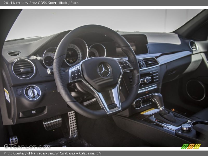 Black / Black 2014 Mercedes-Benz C 350 Sport