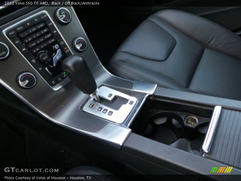 Black / Off Black/Anthracite 2011 Volvo S60 T6 AWD