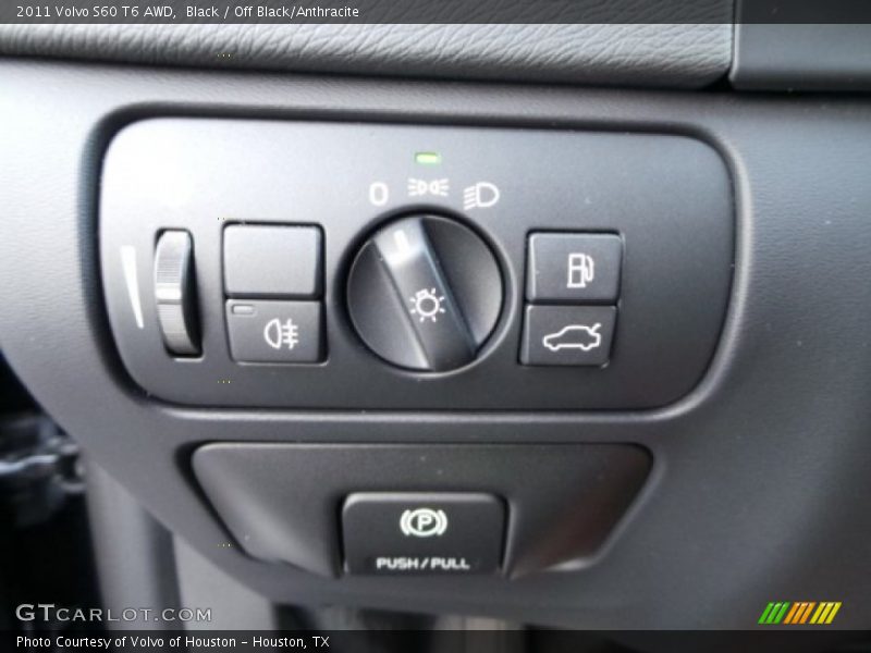 Black / Off Black/Anthracite 2011 Volvo S60 T6 AWD