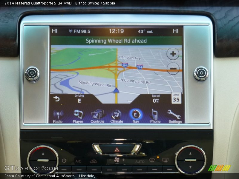 Navigation of 2014 Quattroporte S Q4 AWD