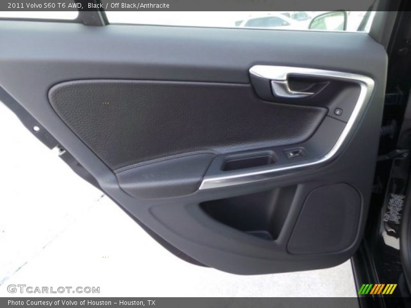 Black / Off Black/Anthracite 2011 Volvo S60 T6 AWD