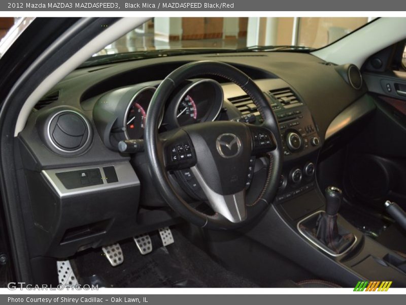 Black Mica / MAZDASPEED Black/Red 2012 Mazda MAZDA3 MAZDASPEED3