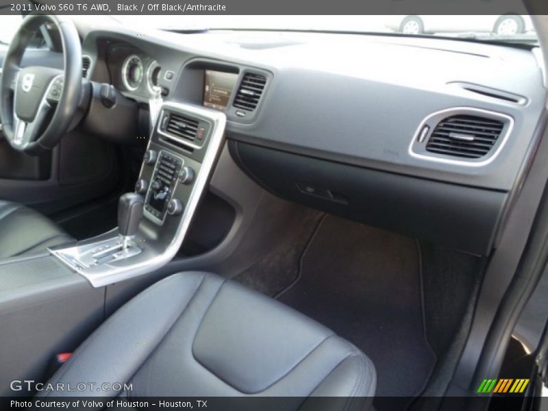 Black / Off Black/Anthracite 2011 Volvo S60 T6 AWD