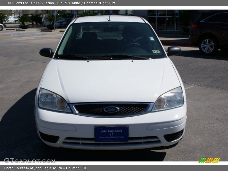 Cloud 9 White / Charcoal/Light Flint 2007 Ford Focus ZX4 S Sedan