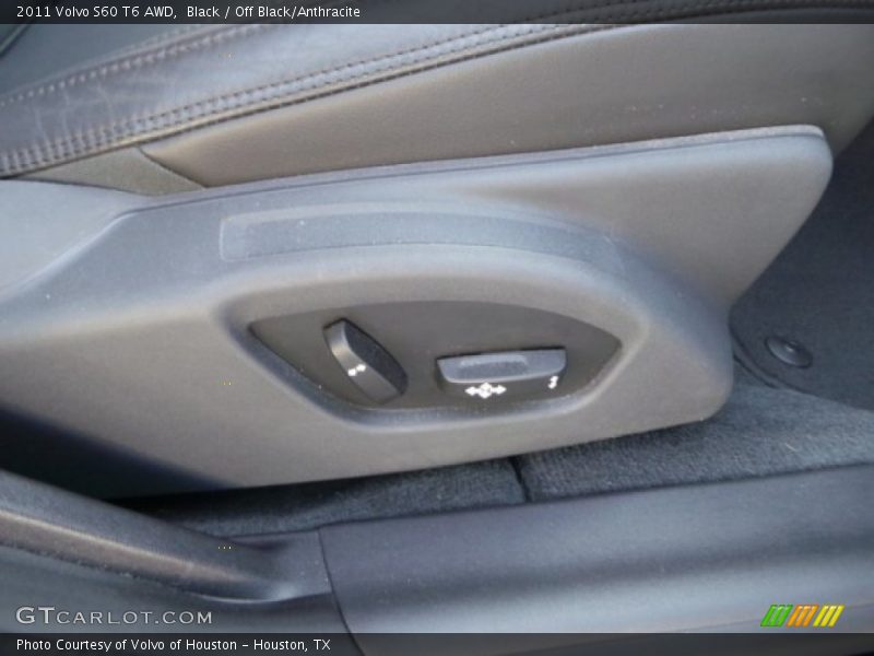 Black / Off Black/Anthracite 2011 Volvo S60 T6 AWD