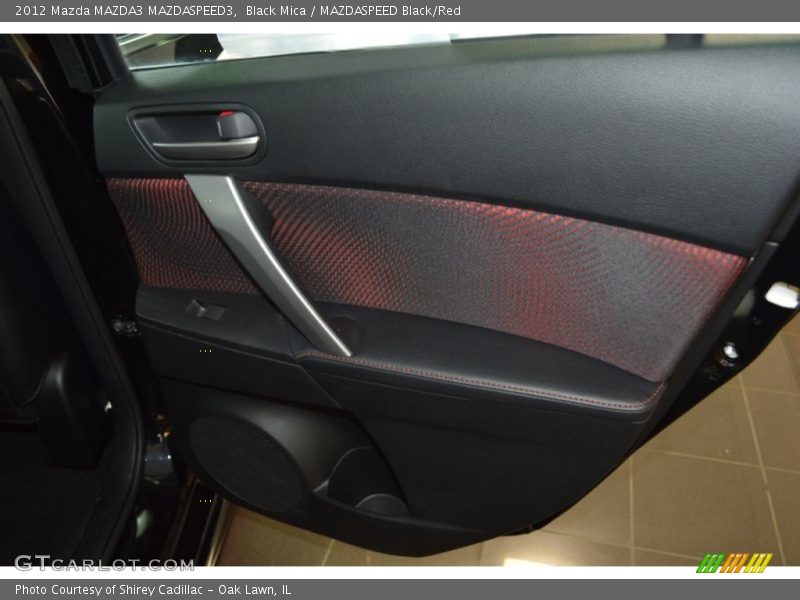 Black Mica / MAZDASPEED Black/Red 2012 Mazda MAZDA3 MAZDASPEED3