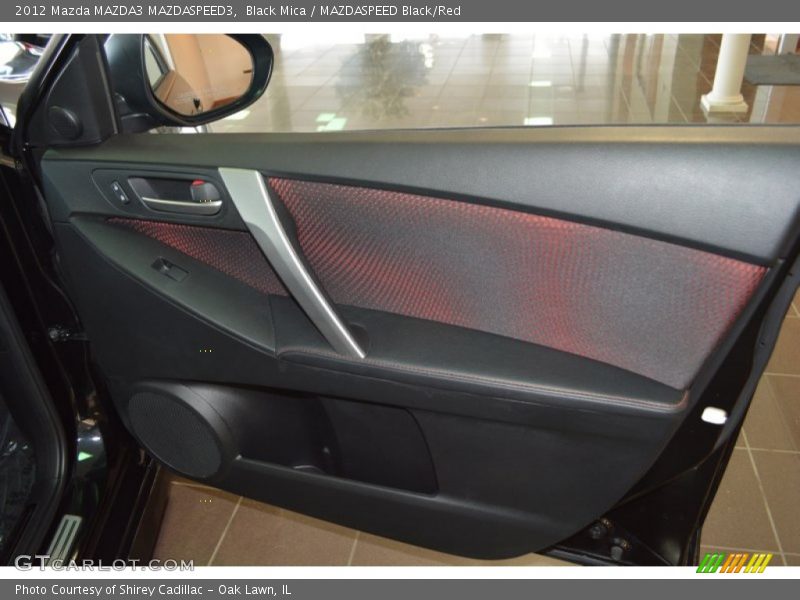 Black Mica / MAZDASPEED Black/Red 2012 Mazda MAZDA3 MAZDASPEED3