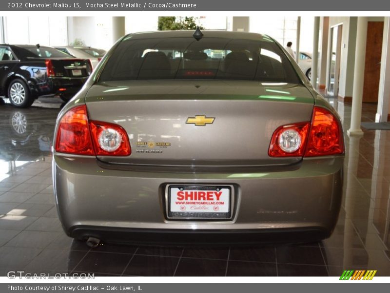 Mocha Steel Metallic / Cocoa/Cashmere 2012 Chevrolet Malibu LS