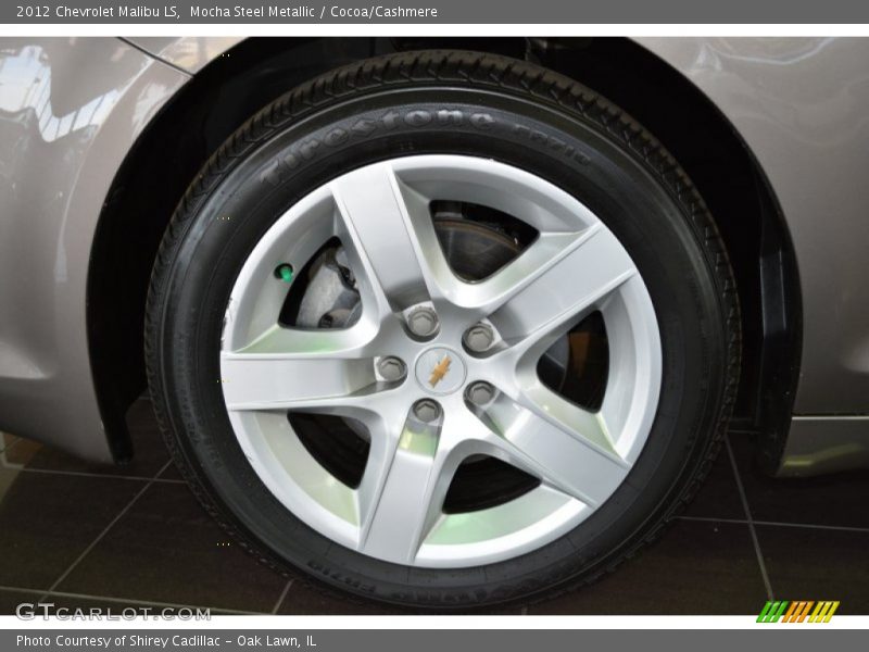 Mocha Steel Metallic / Cocoa/Cashmere 2012 Chevrolet Malibu LS