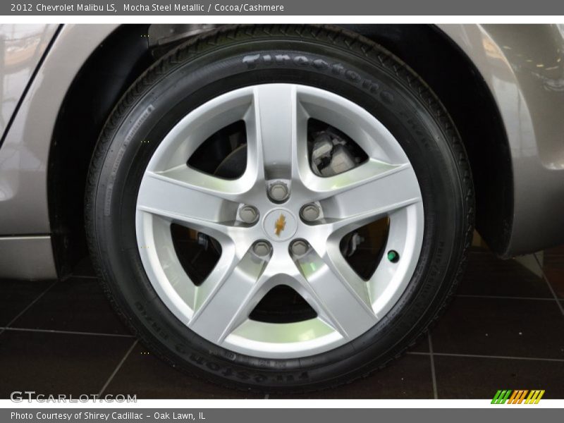 Mocha Steel Metallic / Cocoa/Cashmere 2012 Chevrolet Malibu LS