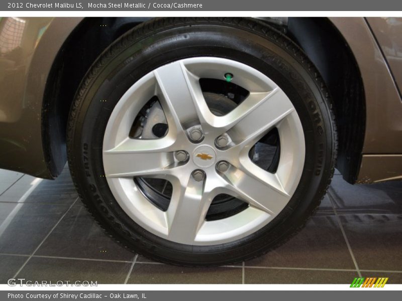 Mocha Steel Metallic / Cocoa/Cashmere 2012 Chevrolet Malibu LS