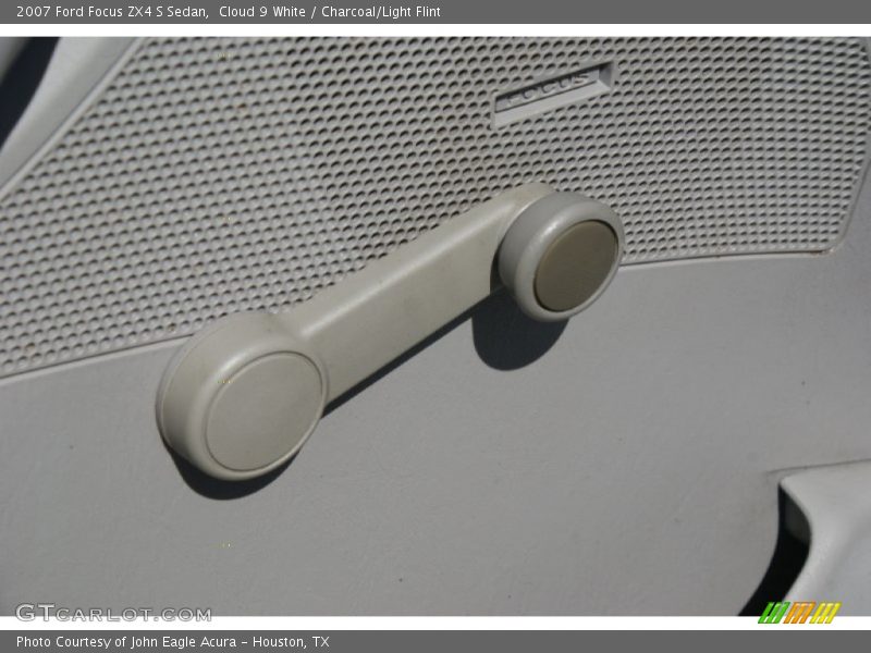 Cloud 9 White / Charcoal/Light Flint 2007 Ford Focus ZX4 S Sedan