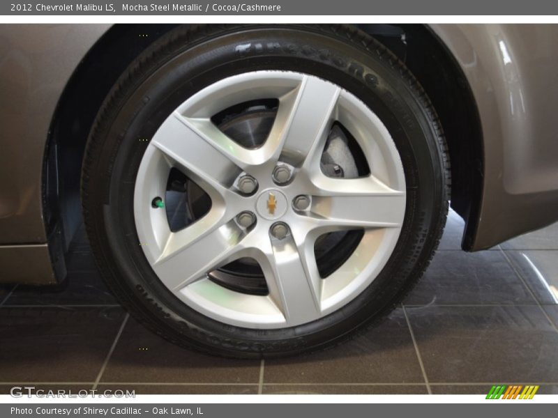 Mocha Steel Metallic / Cocoa/Cashmere 2012 Chevrolet Malibu LS